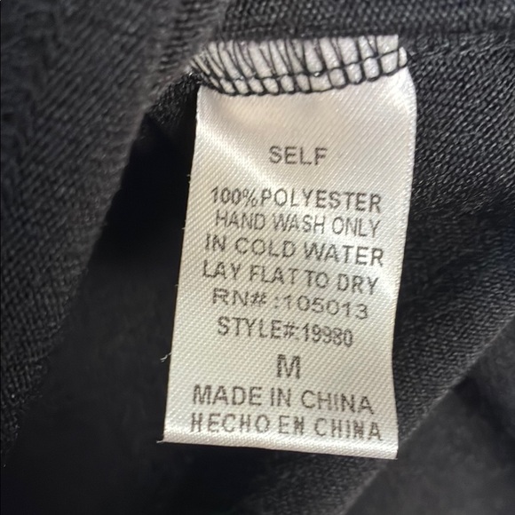 Savanna Jane Knit Black Sweater Top with Colorful Floral Embroidery - Picture 7 of 9